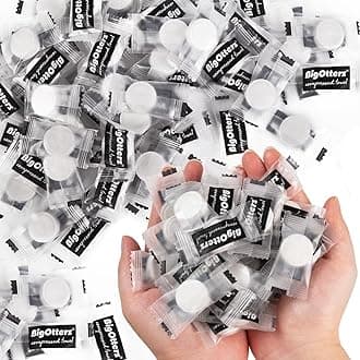 BigOtters 100PCS Compressed Towels, Disposable Face Towels for Travel Cleaning Supplies, Expandable Wipes Tablets Survival Gear and Supplies for Outdoors Camping Hiking Hotel