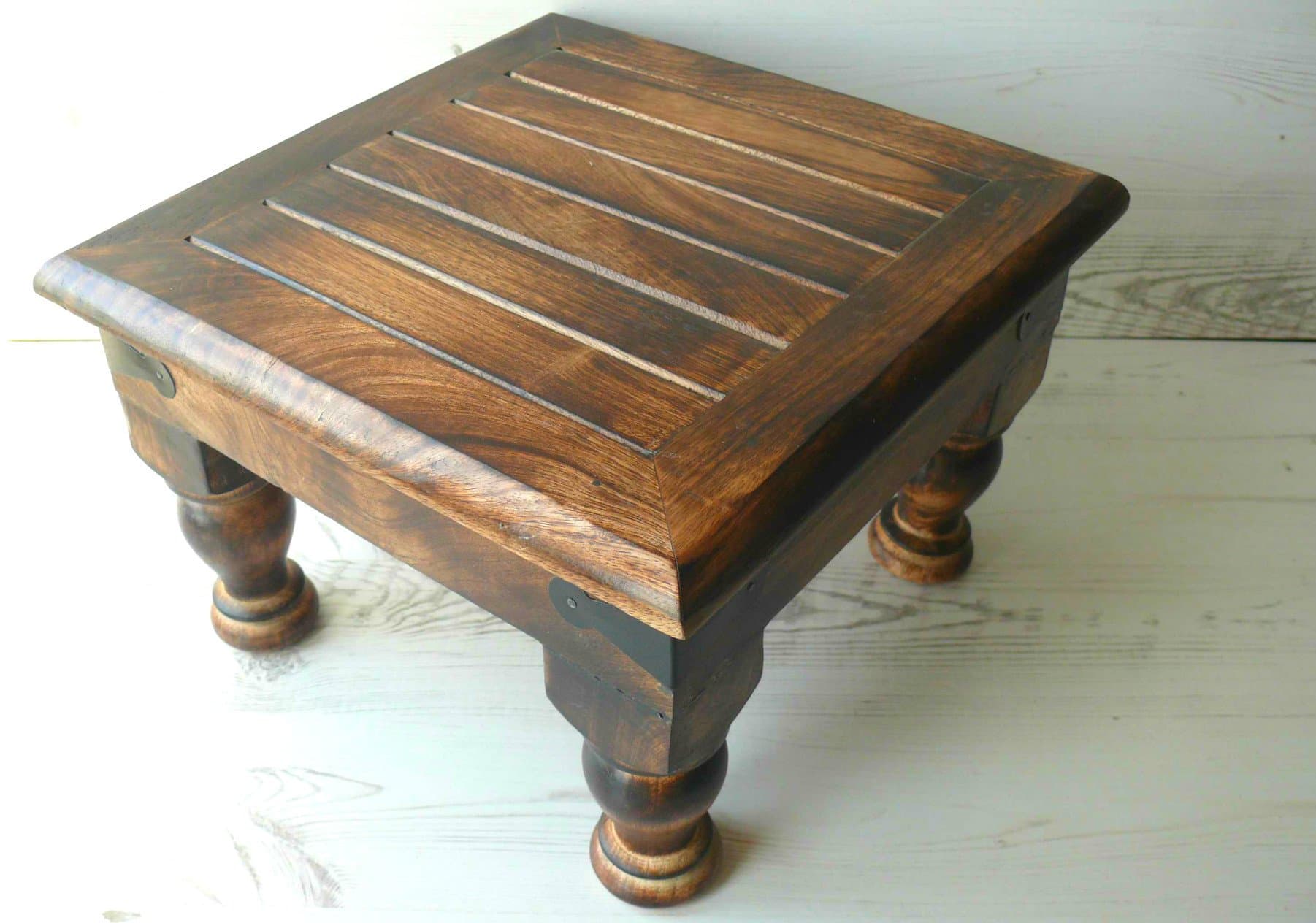 The Camphor Tree Fairtrade Mango wood stool