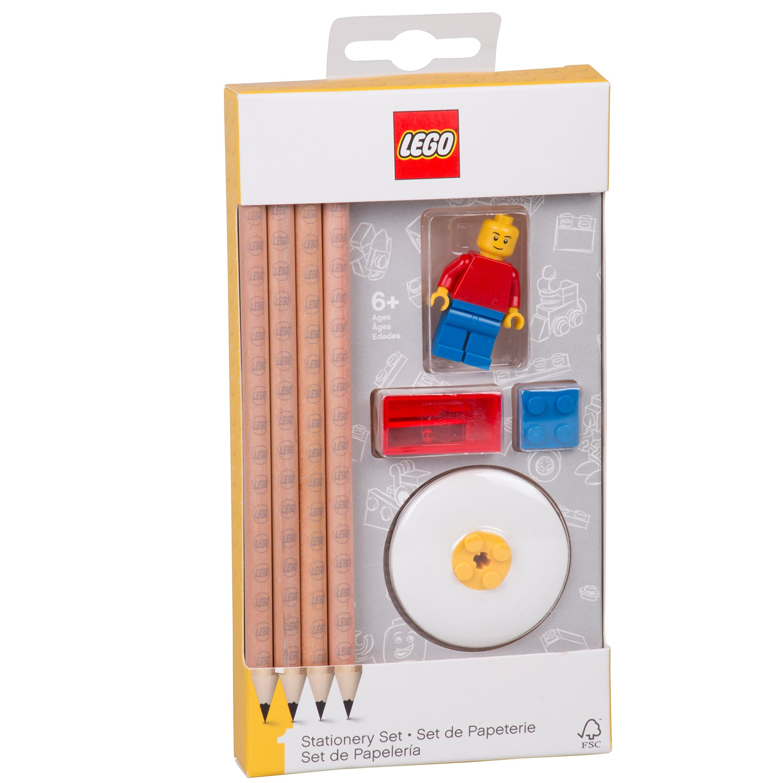 LEGO Stationery Set with Minifigure