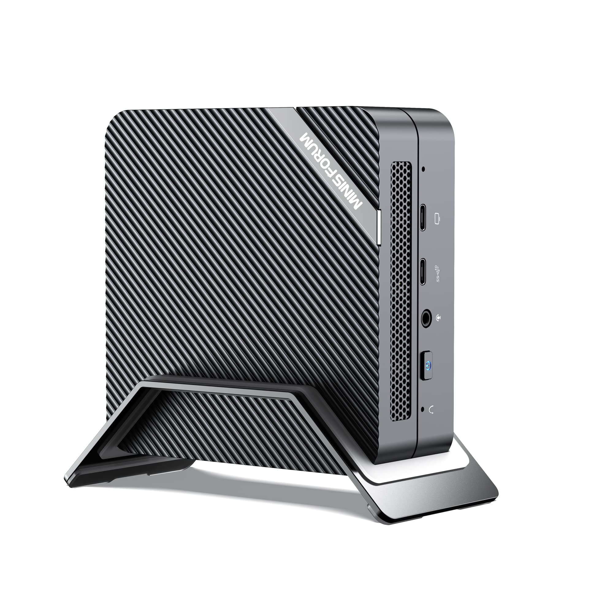 MINISFORUM Venus Series UM480 XT Mini PC AMD Ryzen 7 4800H Micro PC, DDR4 16G + 512G PCIe SSD, 2xHDMI, 1xUSB-C Triple 4K Outputs, 2.5G LAN, 4xUSB, AMD Radeon