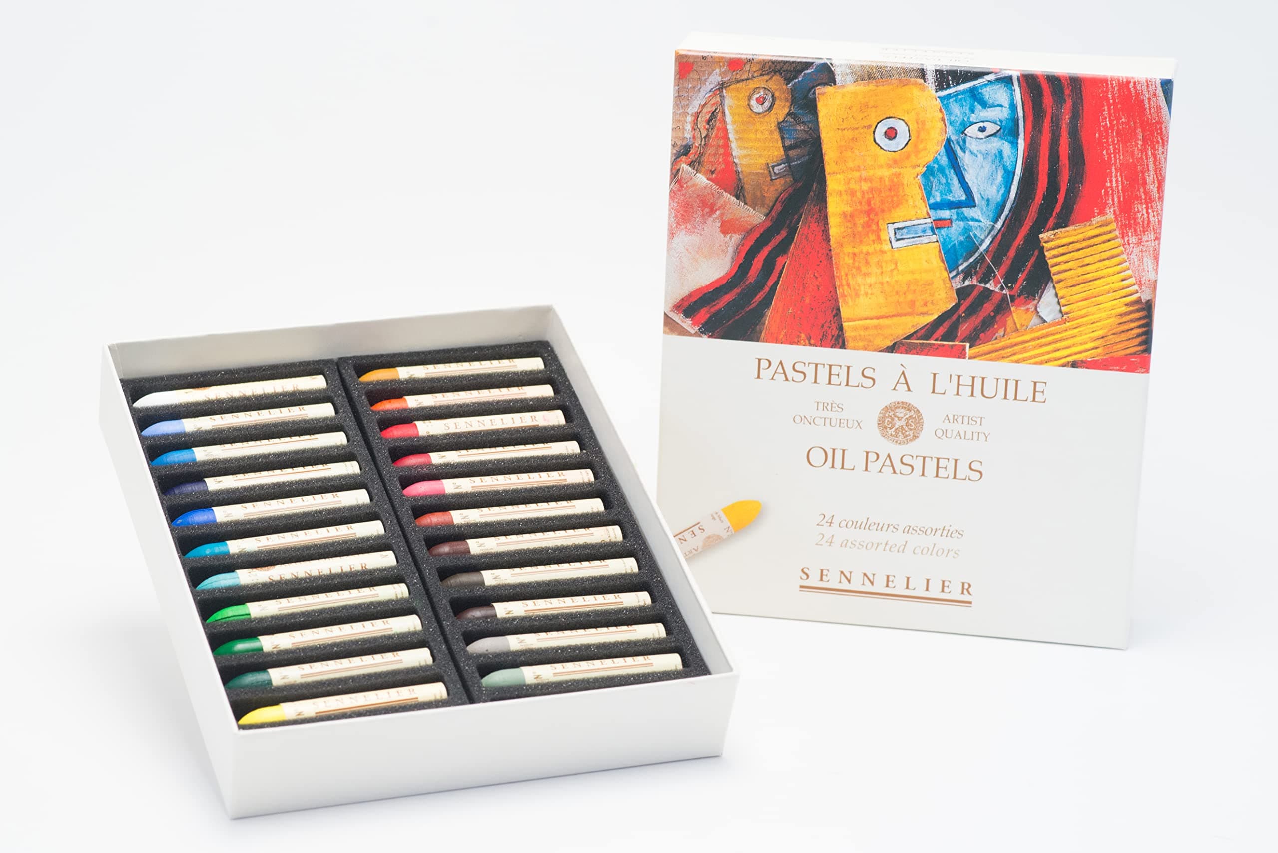 Oil Pastel Set of 24 - Assorted