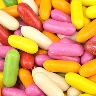 Liquorice Comfits Sweets - 1 Kilo Bulk Bag - 1KG - Assorted Sweet Pick and Mix for Parties, Gifts, and Sharing.