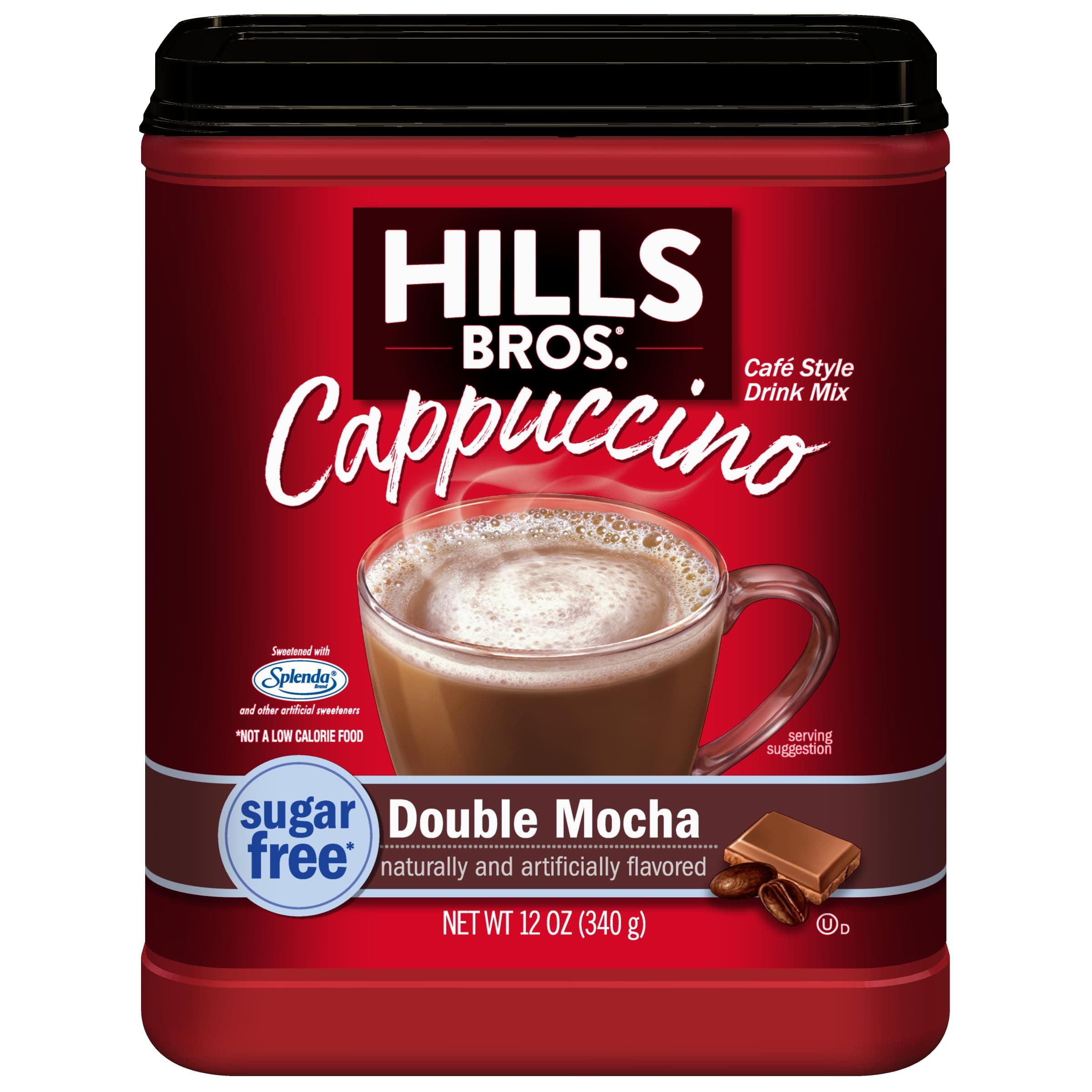 Instant Cappuccino Mix, Sugar-Free Double Mocha