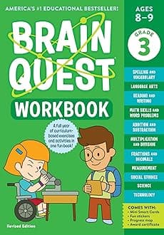 Brain Quest Workbook: 3rd Grade (Revised Edition)