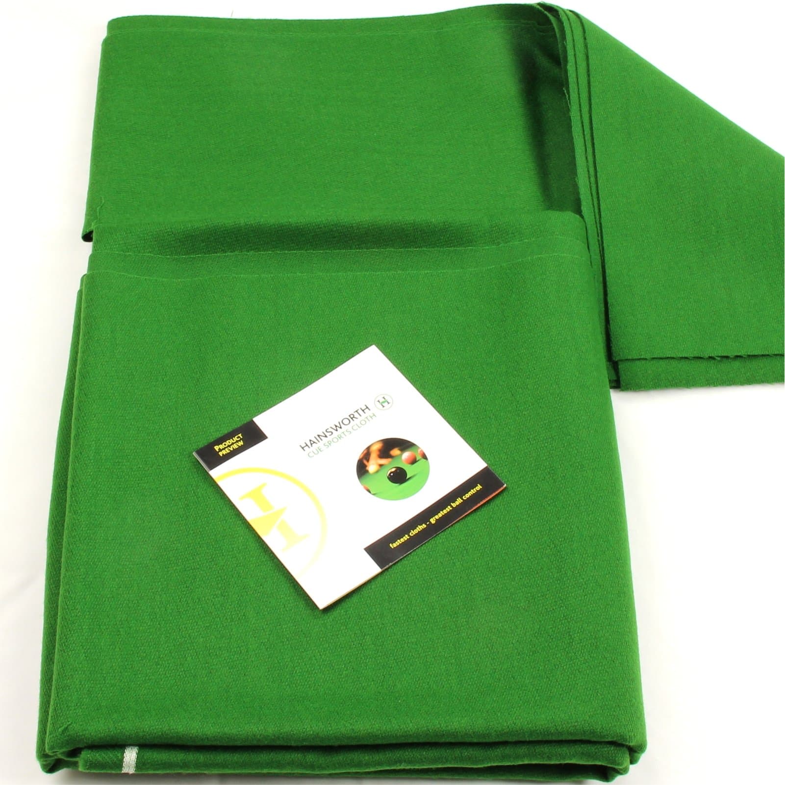 Hainsworth ELITE PRO Bed & Cushion Set for 7ft UK Pool Table - ENGLISH GREEN