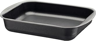 Tramontina 20051/028 Brazil Grill Pan, 11.0 x 8.7 inches (28 x 22 cm), Deep Type, Aluminum, Non-stick (Fluorine Coated), Dishwasher Safe, Gas, Direct Fire, Lightweight, High Heat Transfer, Non-stick