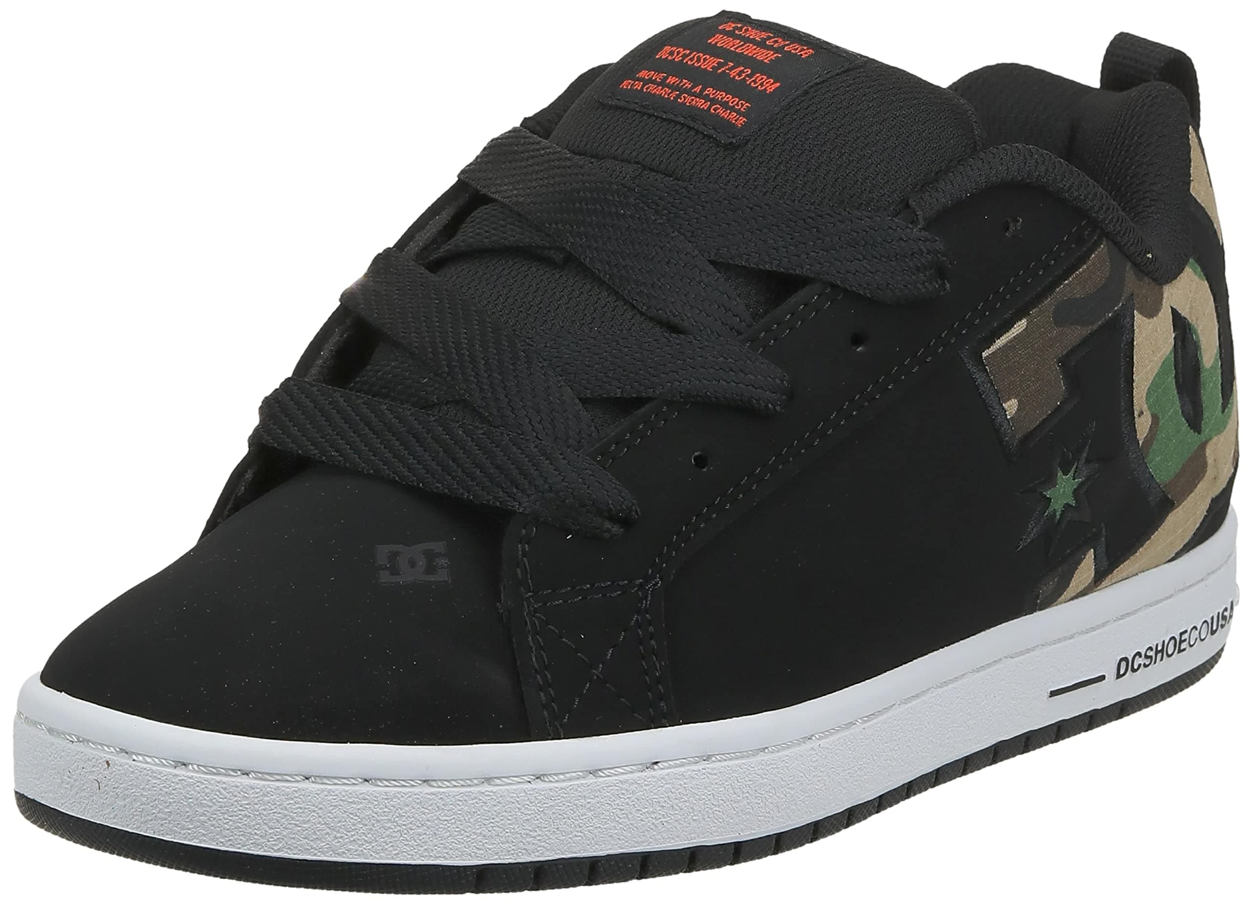DC Men's Court Graffik Skate Shoe