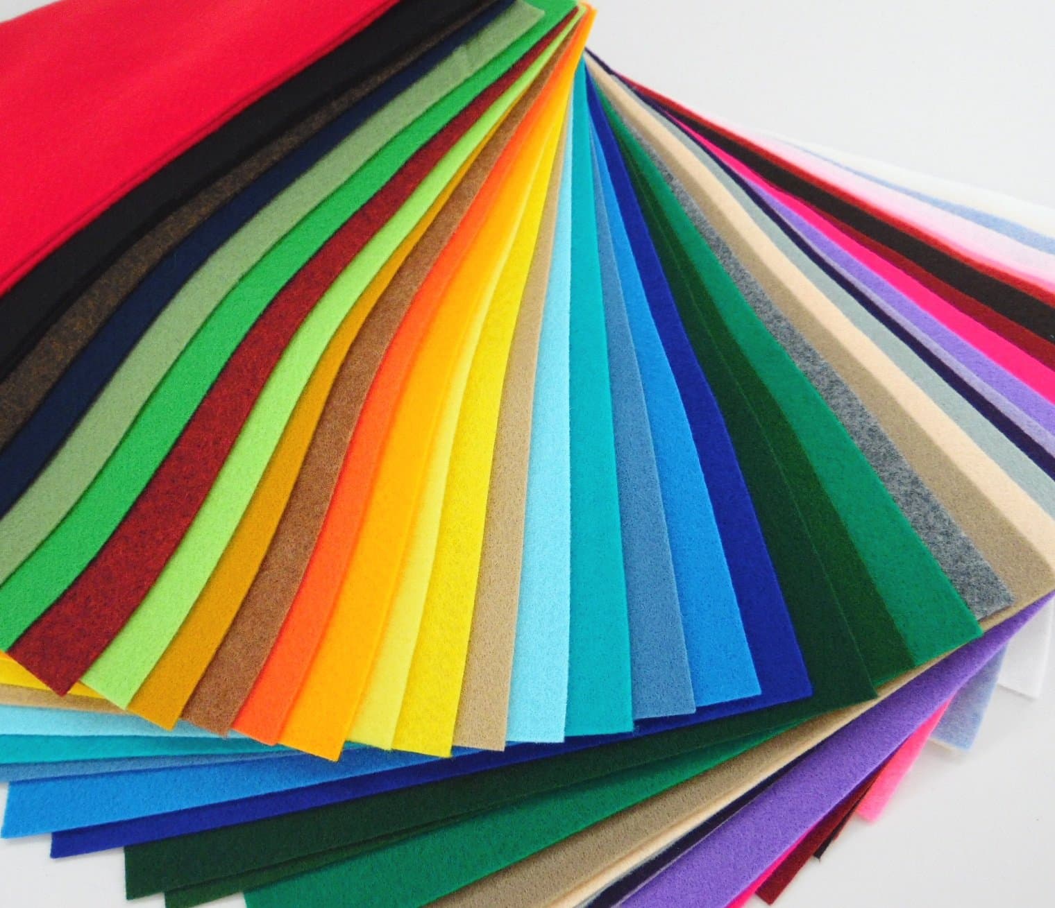 42 Premium Acrylic 9X12 inch Felt Sheets Collection - Made in USA - OTR felt
