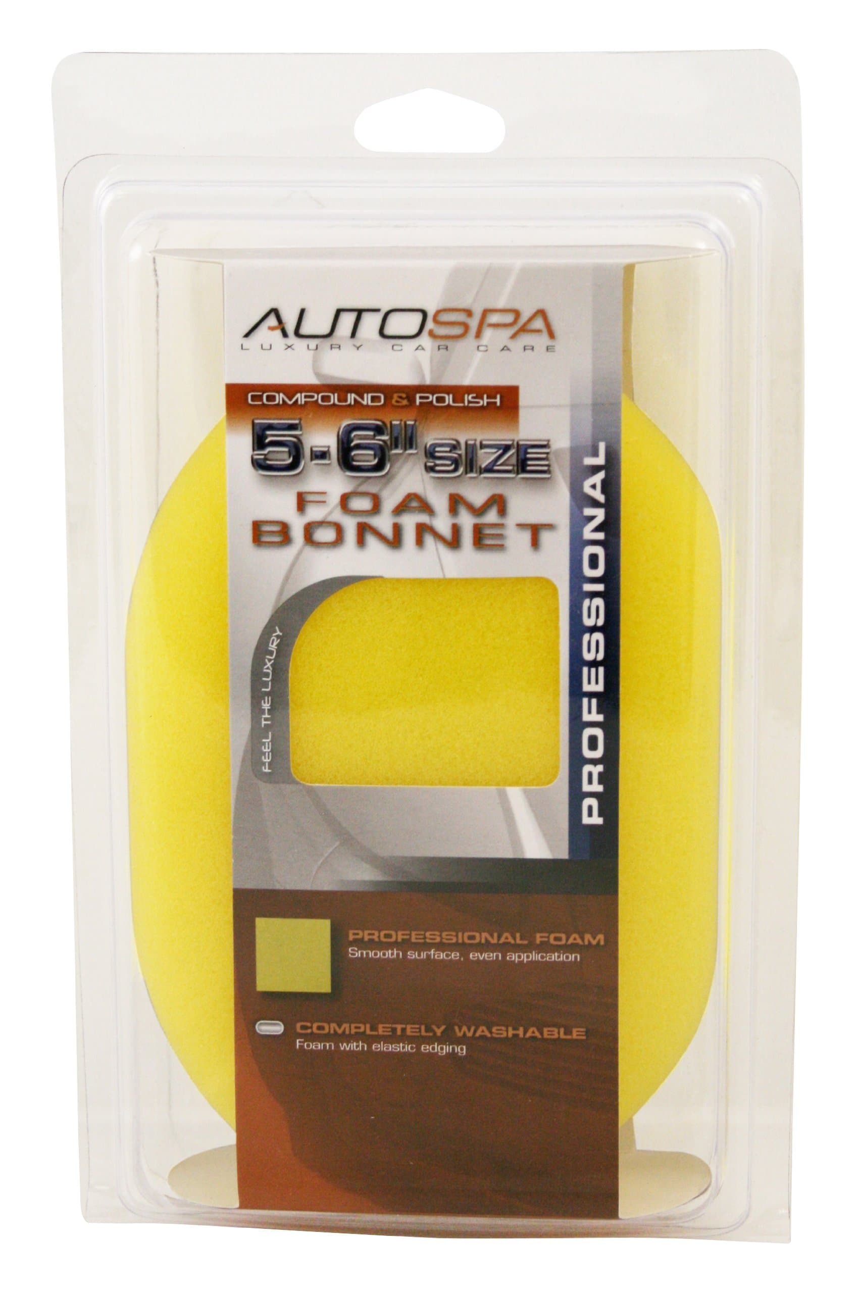 Carrand AutoSpa 40409AS Foam 5-6" Polishing Bonnet
