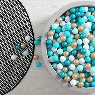 GOGOSO Pit Balls 100 - Soft Plastic Balls for Babies Toddlers Kids Children for 1 2 3 4 5 Years Old,5 Colors,2.2nches