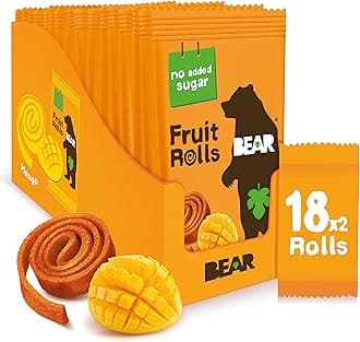 BEAR Fruit Rolls Mango 18 x 20g