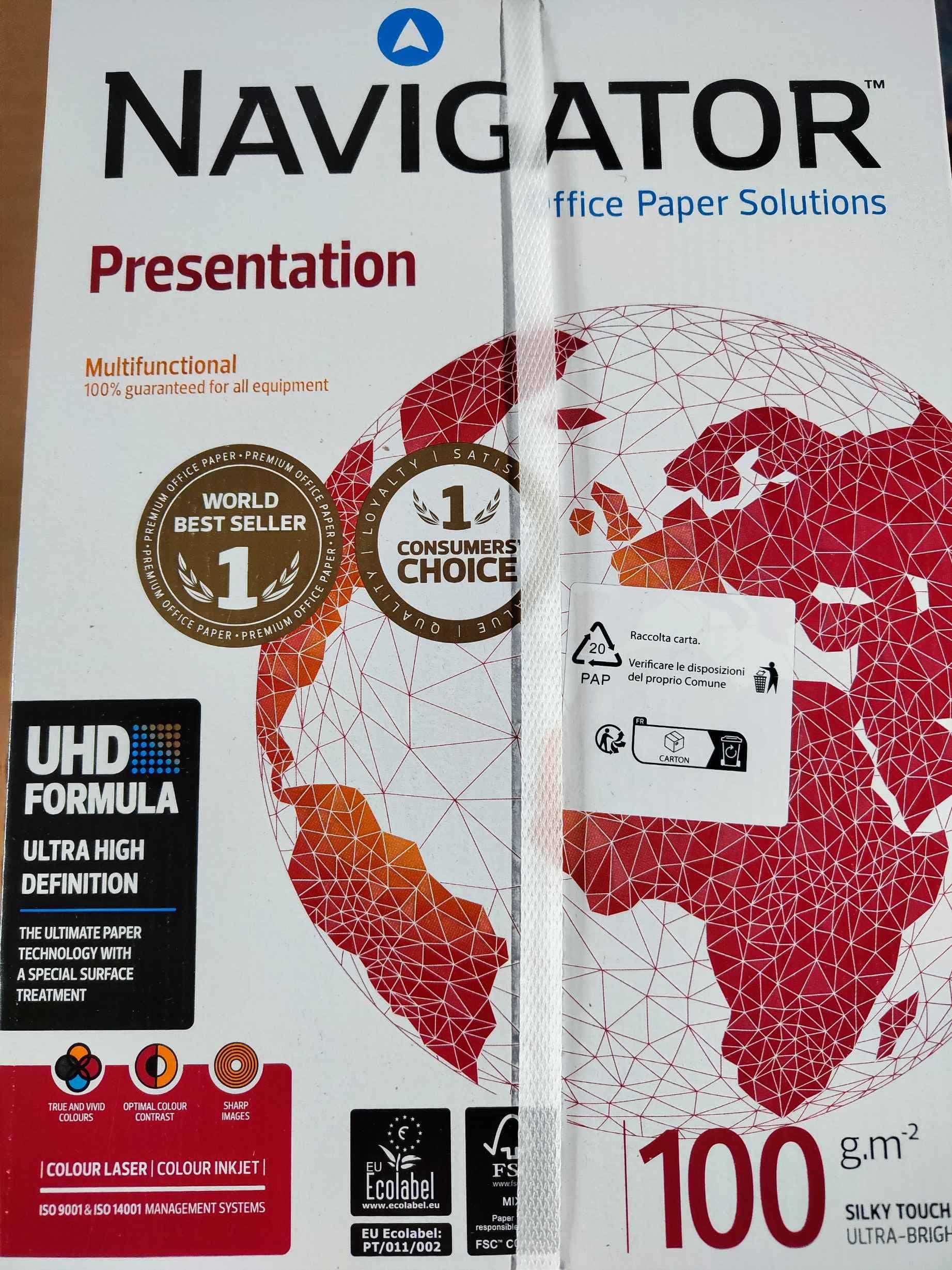 A4 100 gsm Presentation Copier Paper Set, 5 x 500 Sheets