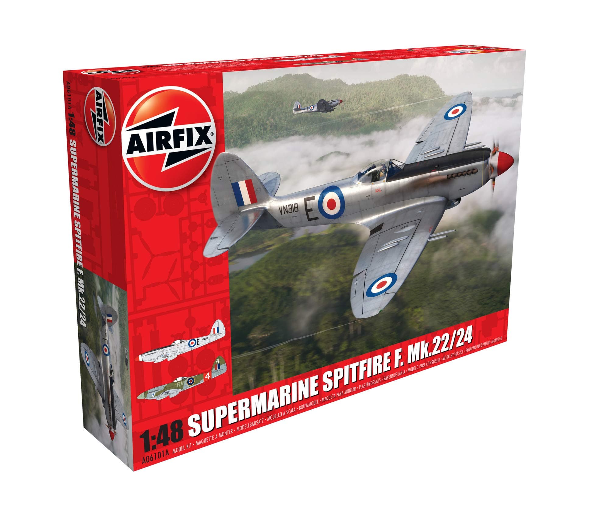 A06101A Supermarine Spitfire Mk22/24 Classic Kit
