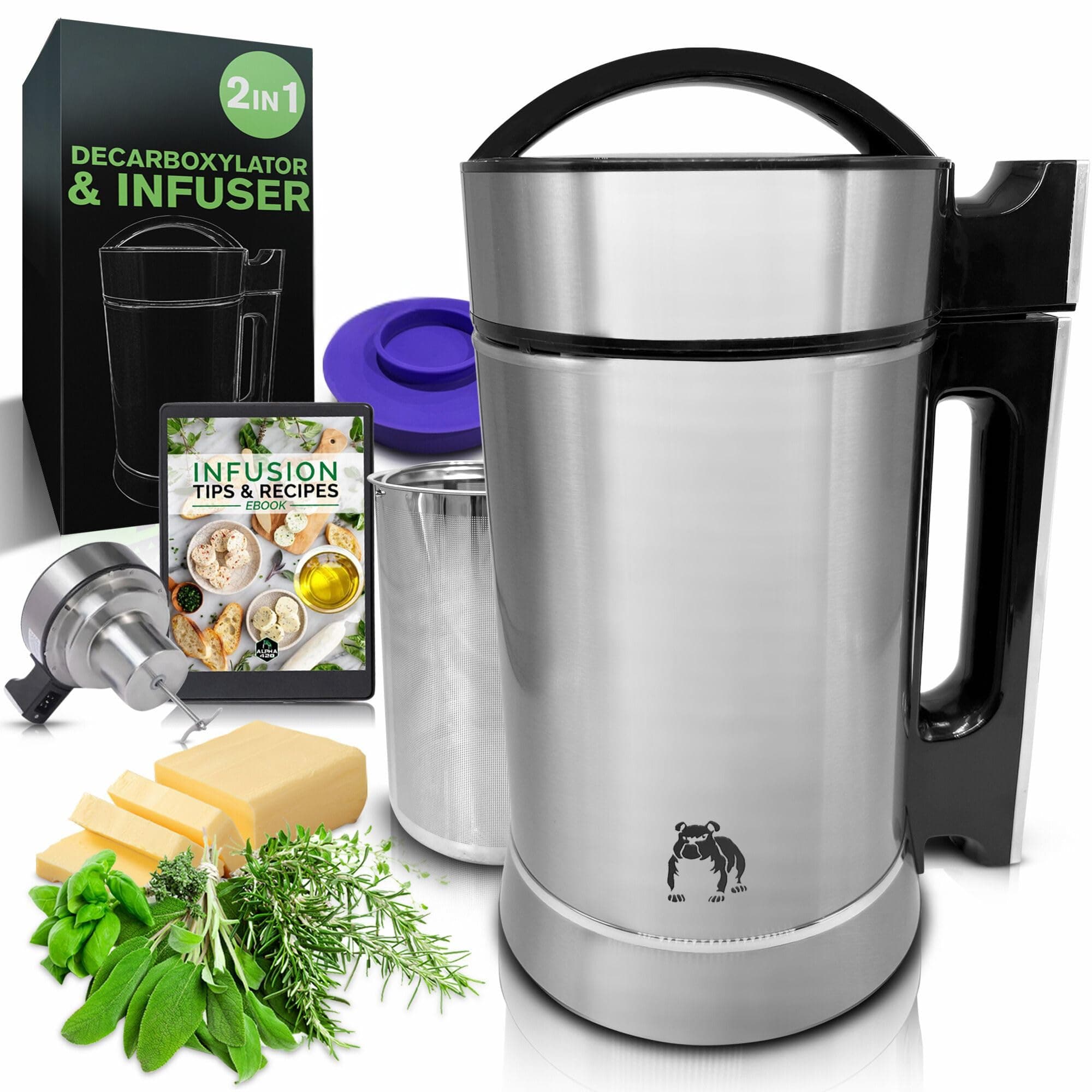 Decarboxylator and Infuser Machine, Magic Herb Butter Machine, Herb Oil Infus...