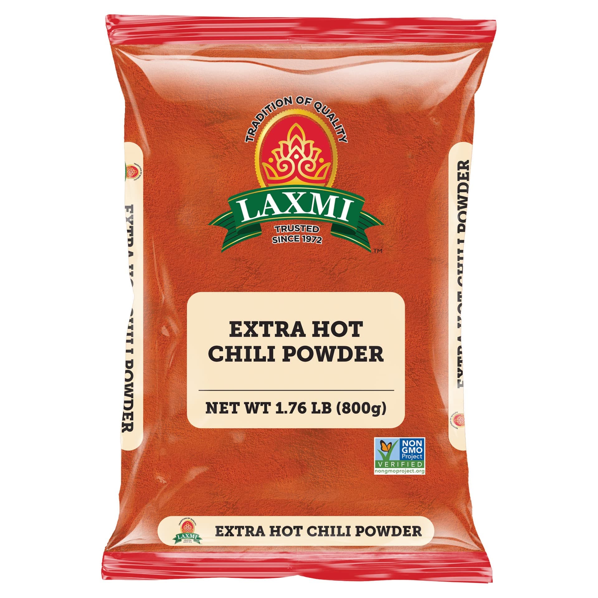 LaxmiBRAND Ex-Hot Chilli Powder, 800 Grams(gm)