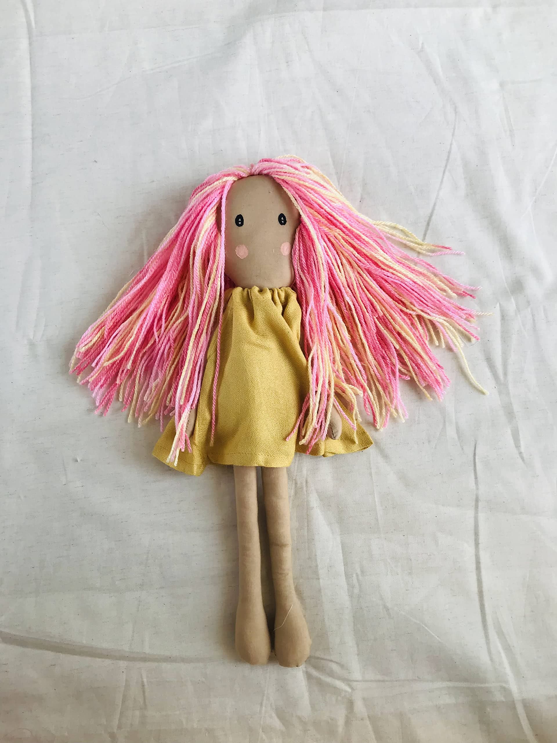 I Love Cotton Alora Hand Made Rag Doll (Pack of 1)
