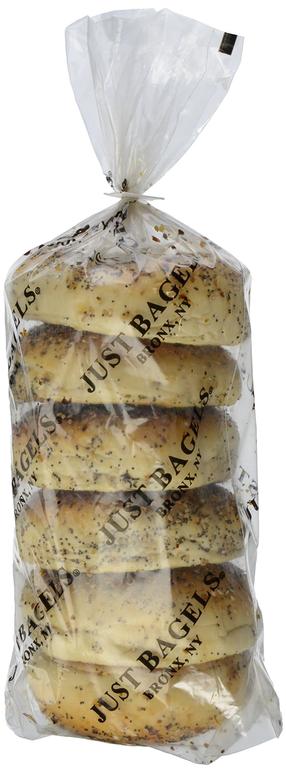Just Bagels, Large Onion Bagel, 6 ct, 24 oz