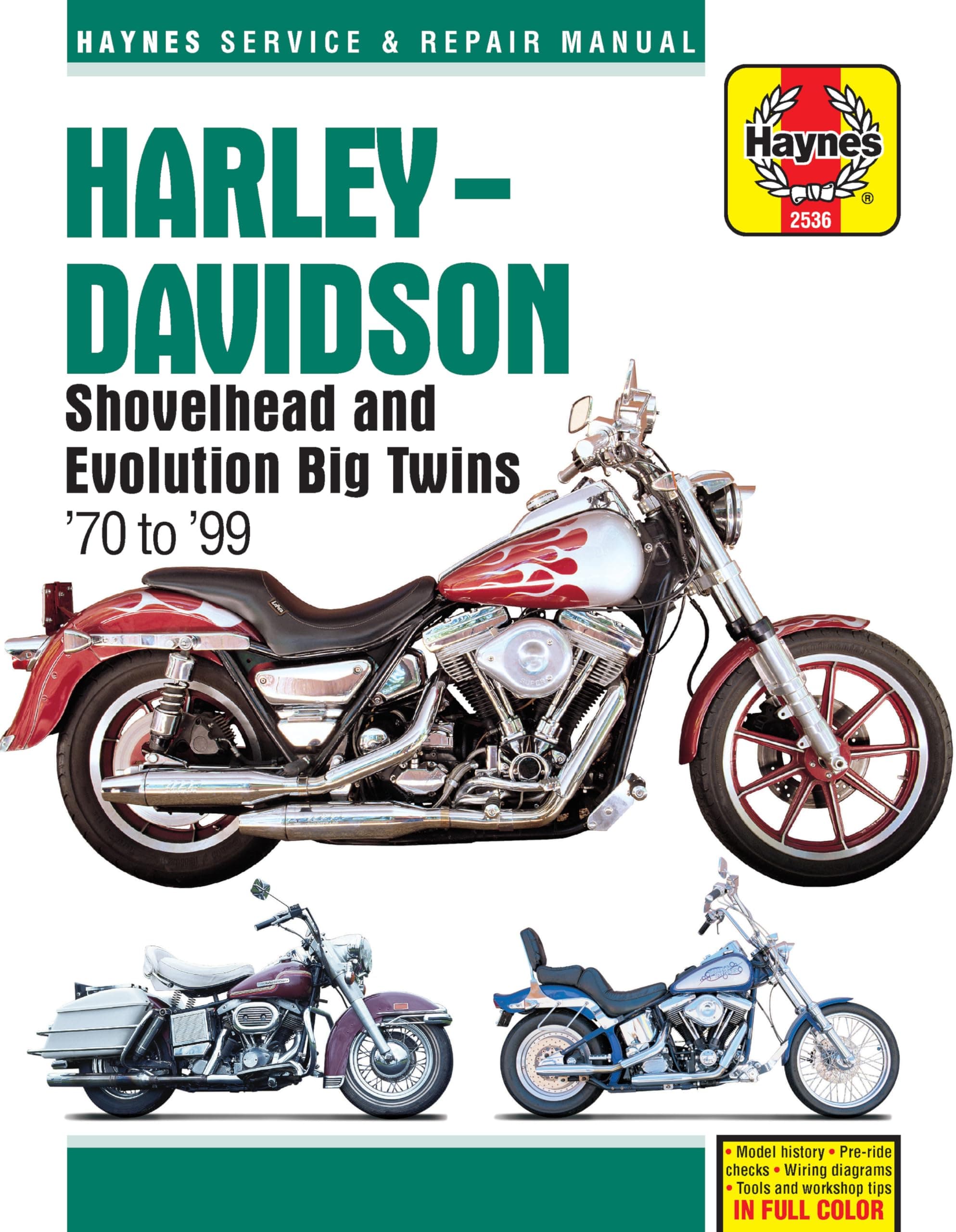 – Harley-Davidson Shovelhead and Evolution Big Twins 1970-1999