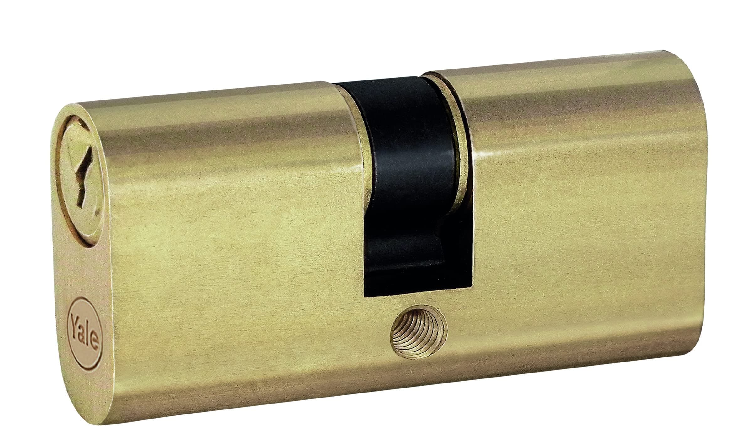 Oval Cylinder 54 mm, 27 x 27, Brass, Key Lock, Lock