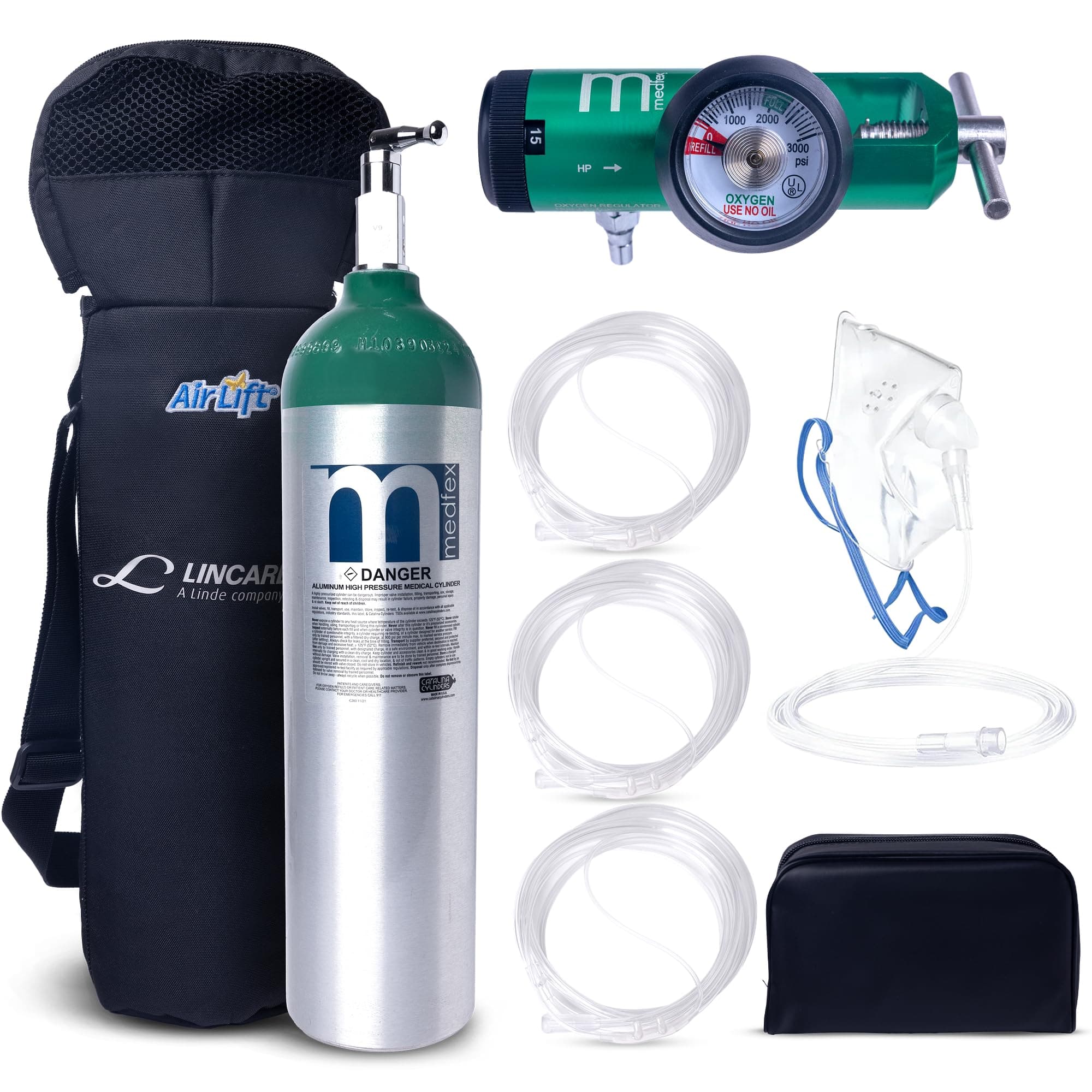 Small Oxygen Tank Size D - Portable Oxygen Tank for Travel USA