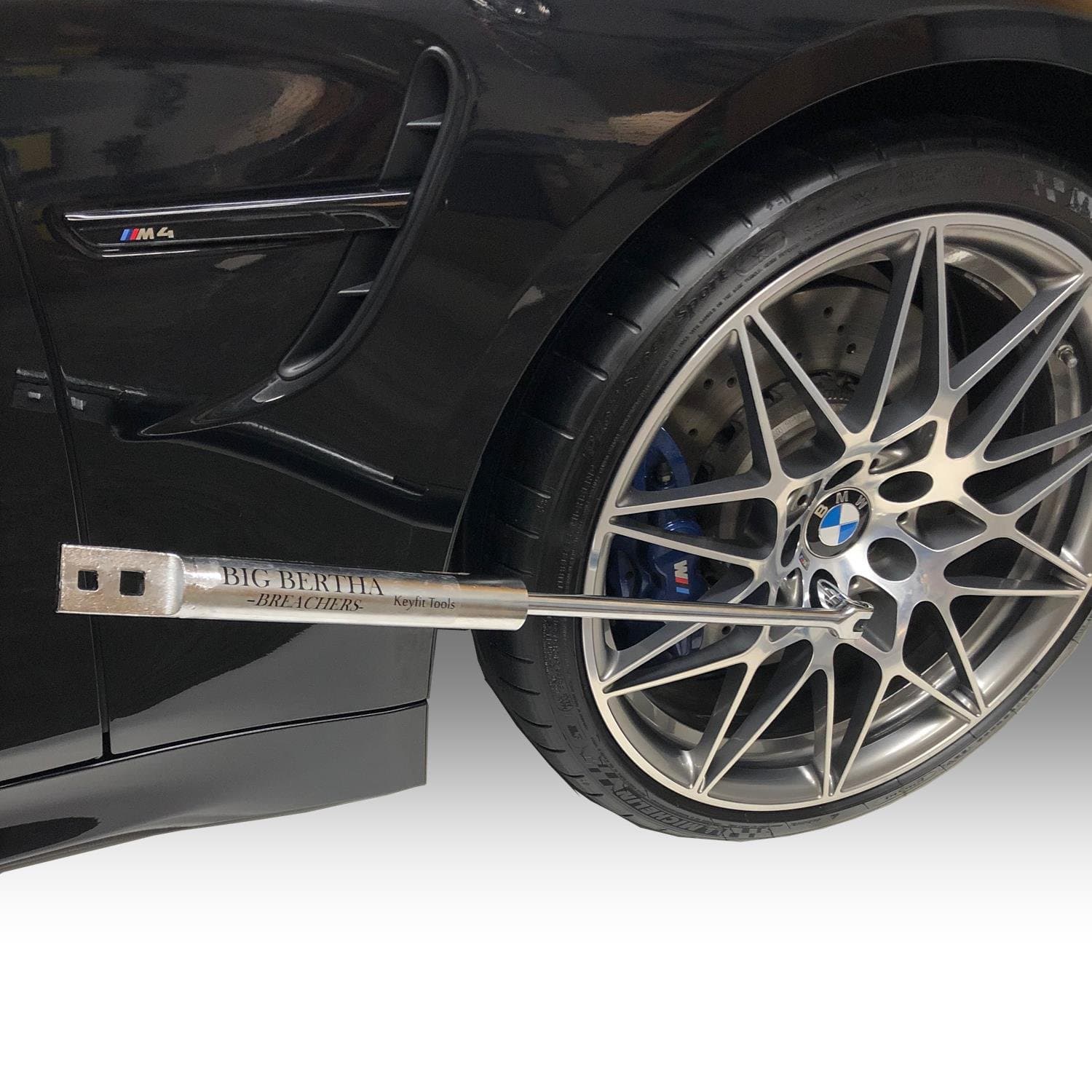 Keyfit Tools BIG BERTHA BREACHER (1) LARGE 1 Inch I.D. Breaker Bar Wrench Extender Works On Ratchets Pliers Combination Allen Hex Wrenches Up to 4 Feet of Nut Busting Power No More Cheater Pipes