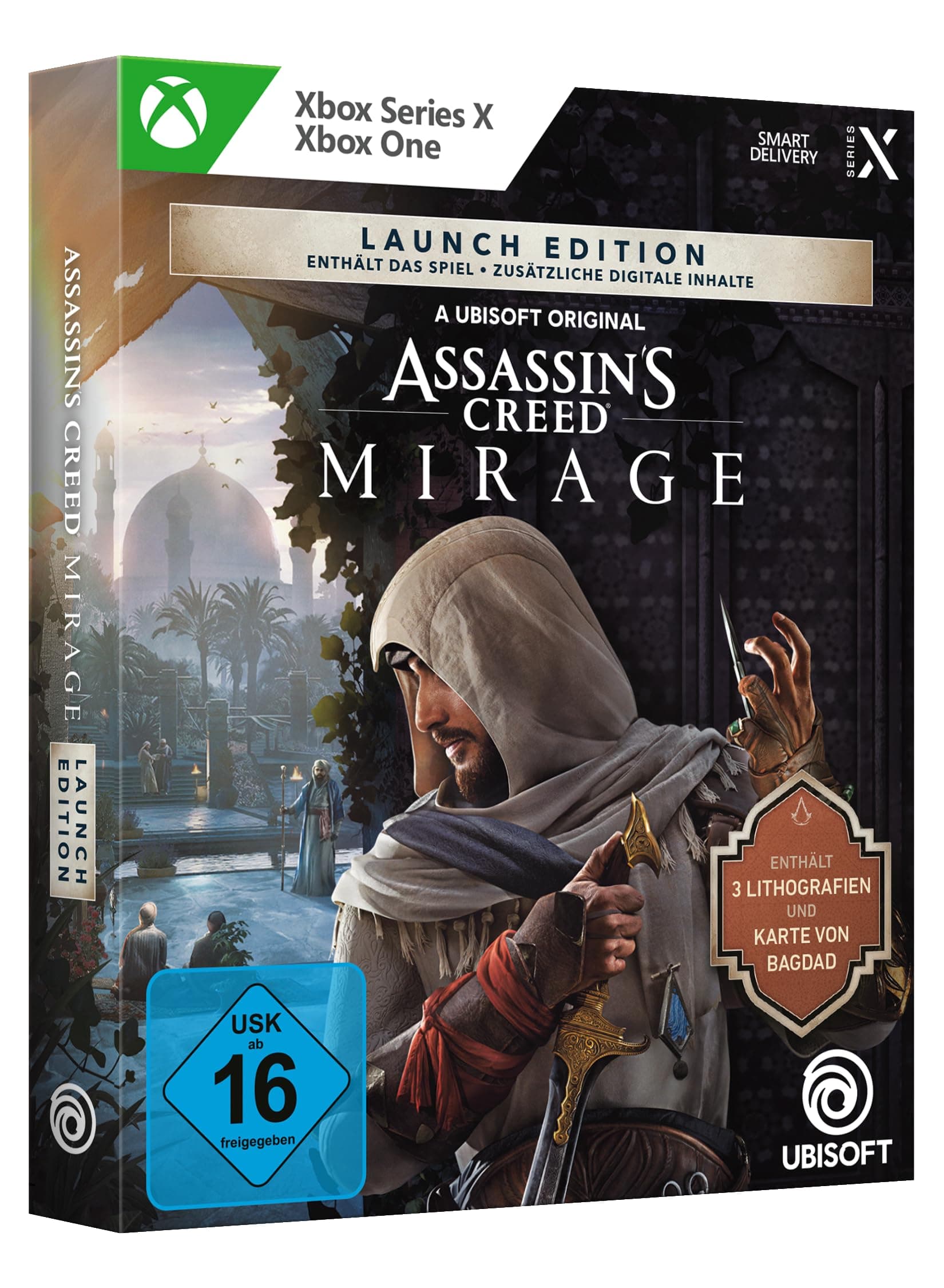 Ubisoft Assassin's Creed Mirage Launch Edition - [Xbox One, Xbox Series X] - Uncut