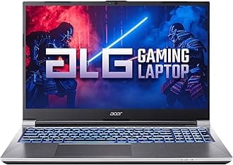 acer ALG, Intel Core i5-12th Gen 12450H Processor, NVIDIA GeForce RTX 2050-4GB (16GB/1TB) FHD, 15.6"/39.62cm, 144Hz, Win 11 Home, Steel Gray, 1.99KG, AL15G-52, Premium Metal Body Gaming Laptop