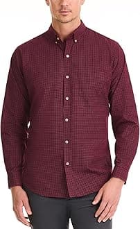 mens Wrinkle Free Twill Long Sleeve Button Down Shirt Button Down Shirt (pack of 1)