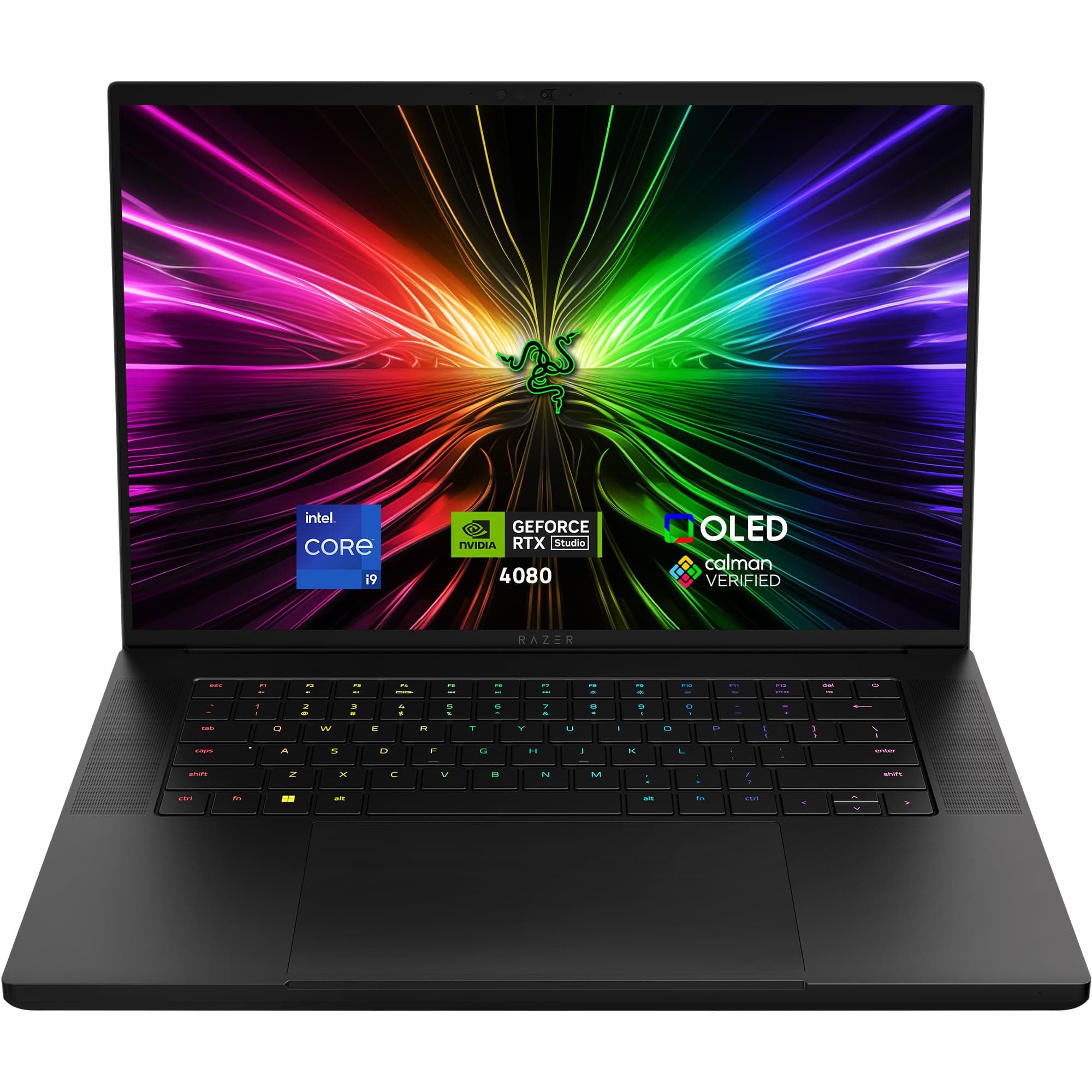 Razer Blade 16 Gaming Laptop: NVIDIA GeForce RTX 4080 - Intel Core i9-14900HX 14th Gen CPU - 16" OLED QHD+ 240Hz Display - 32GB RAM - 1TB SSD - Windows 11 - Chroma RGB - Snap Tap