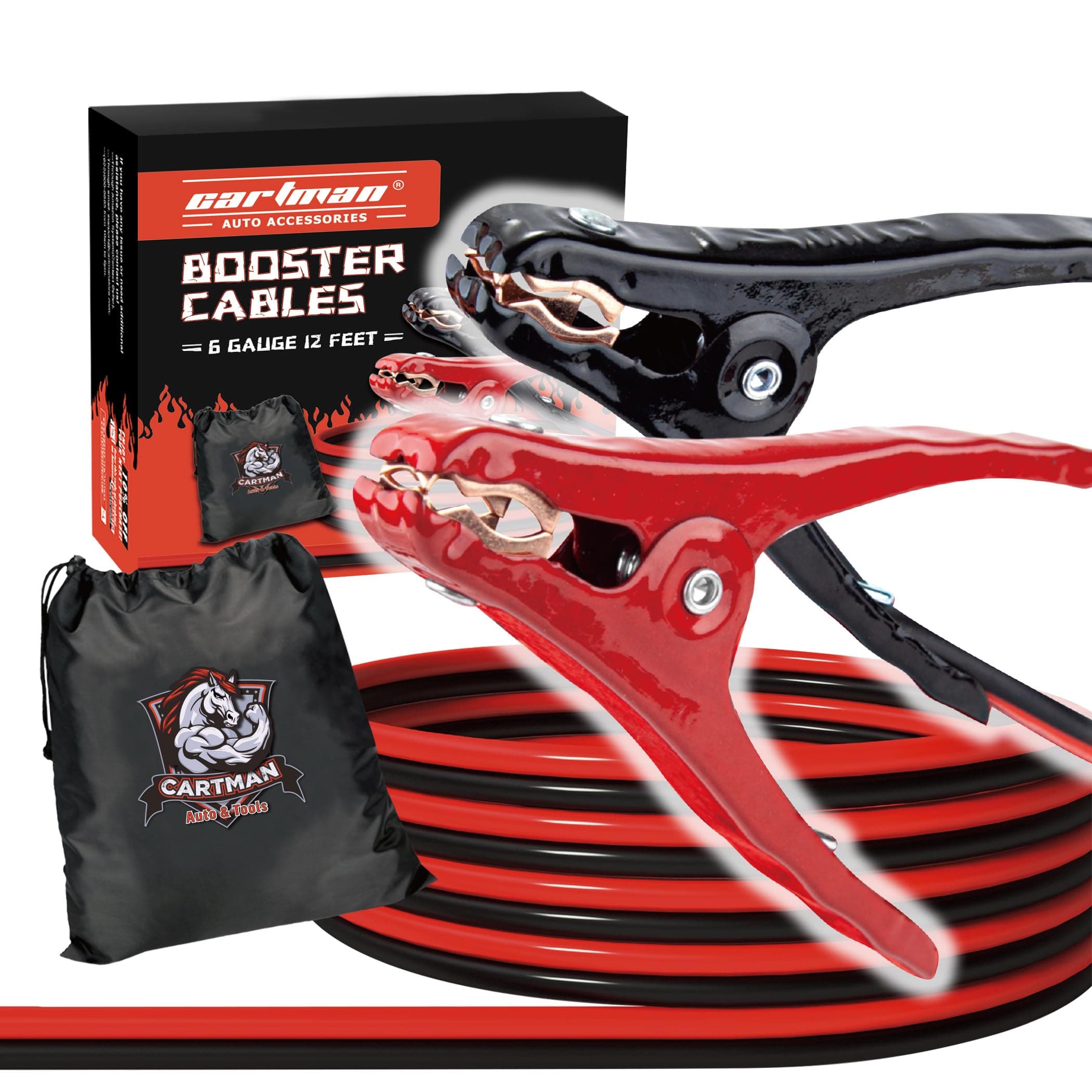 6 Ga x 12 Ft UL Booster Cable