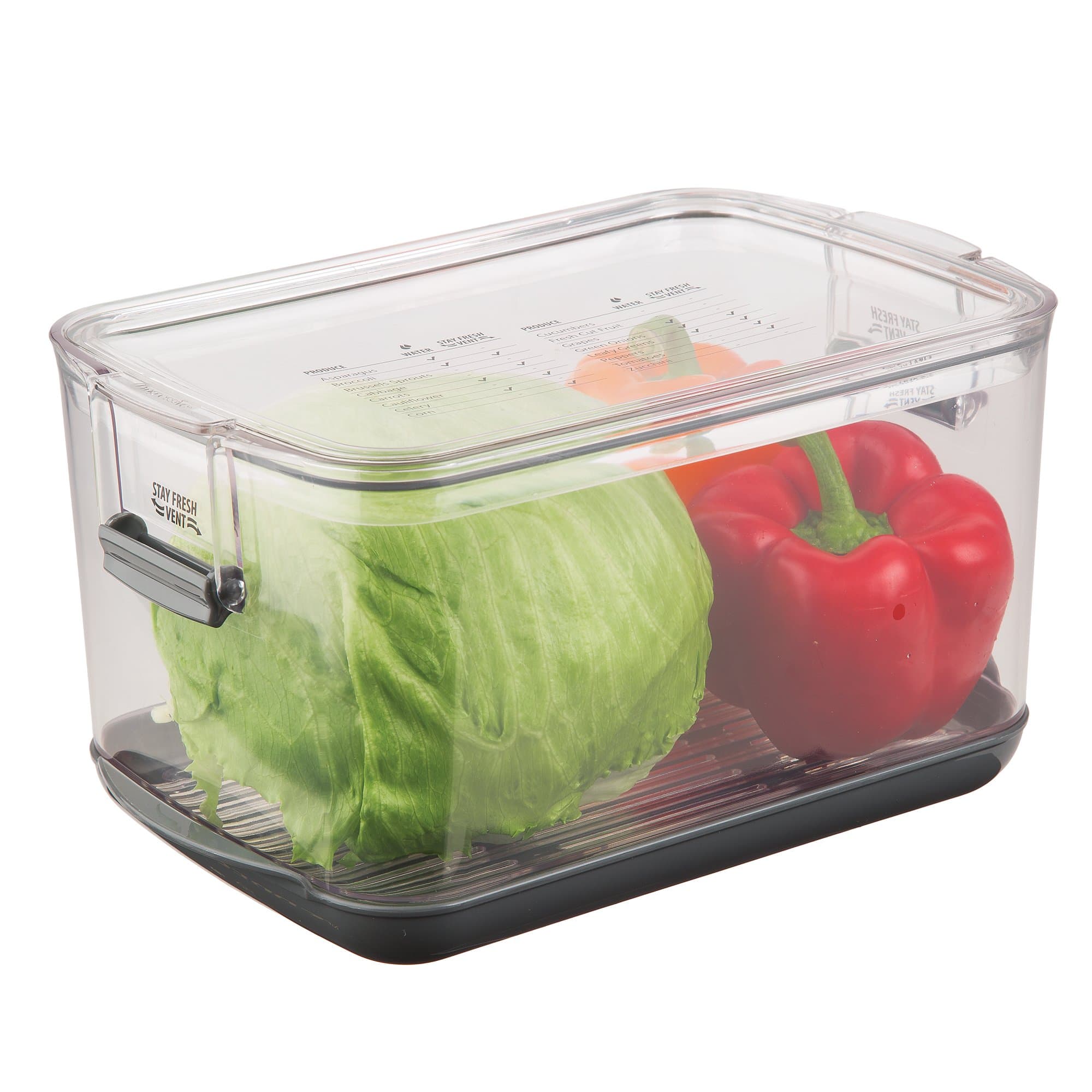 ProKeeper Produce Storage Container with Stay-Fresh Vent System – 5.7 Quarts, Airtight for Fruits & Vegetables