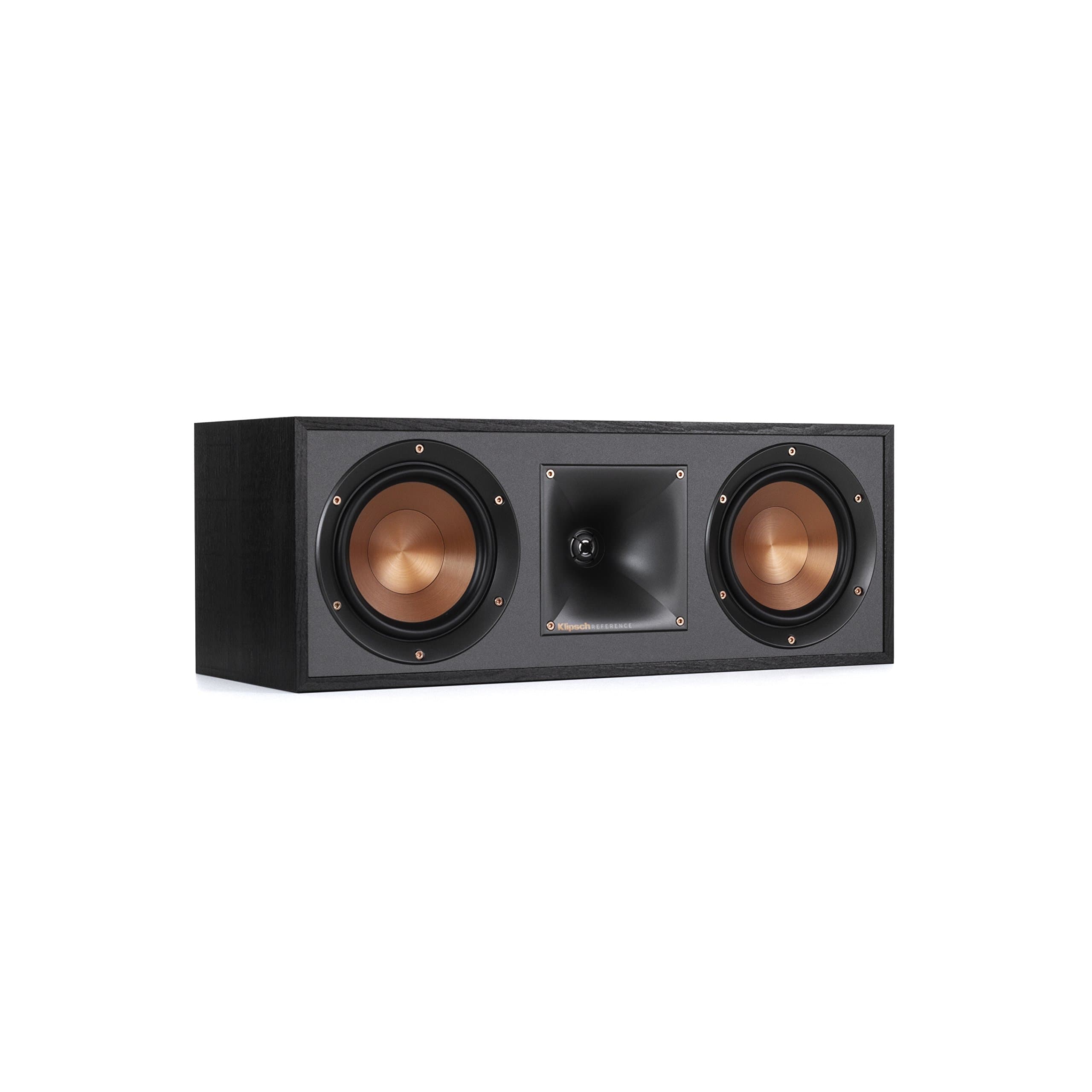 Klipsch R-52C パワフルディテール センターチャンネルホームスピーカーセット1ブラック