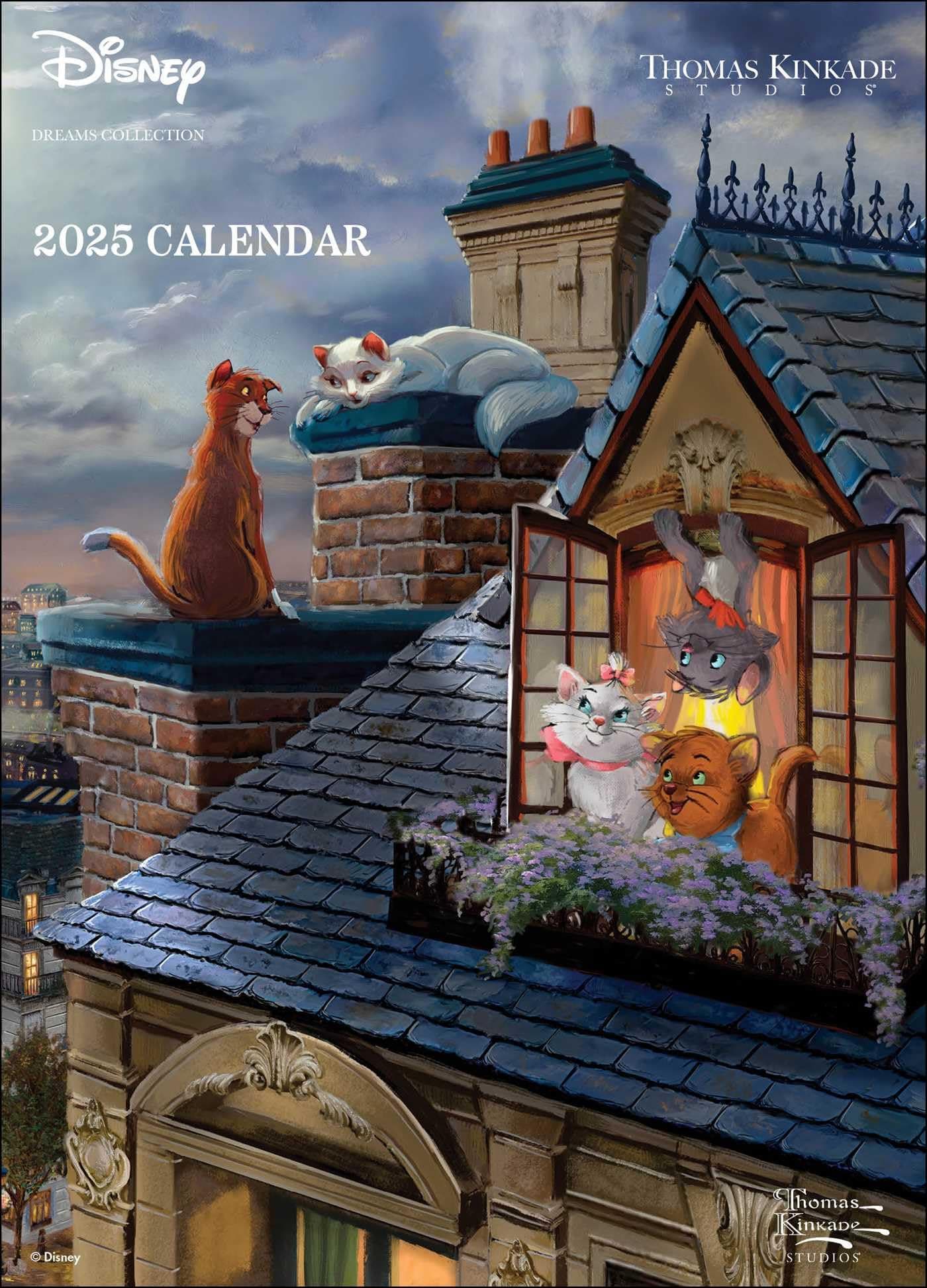 Disney Dreams Collection by Thomas Kinkade Studios: 12-Month 2025 Monthly/Weekly Calendar – Engagement Calendar, June 4, 2024