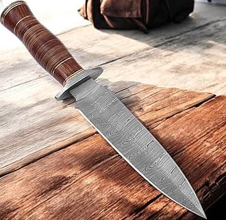 Poshland RAM-4789 Custom Handmade Damascus Steel- Classic Piece Of ART (RAM-4789)