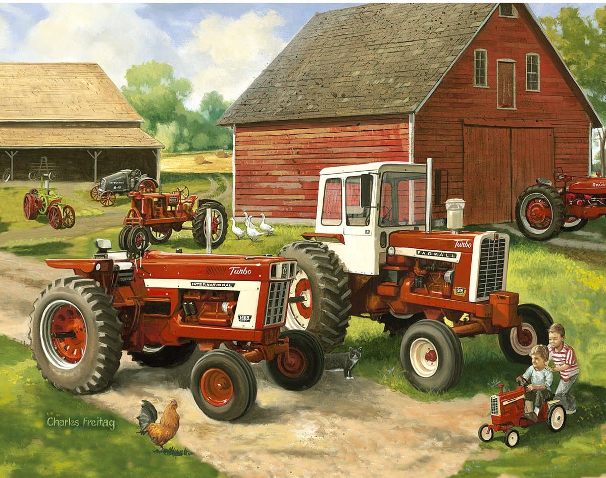 charles freitag THIS IS A PRINT NOT A PUZZLE 11x14 Legacy of IH open edition print