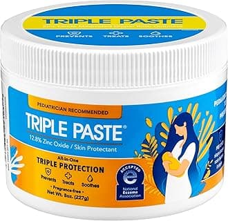 Triple Paste Medicated Ointment for Diaper Rash, 8oz
