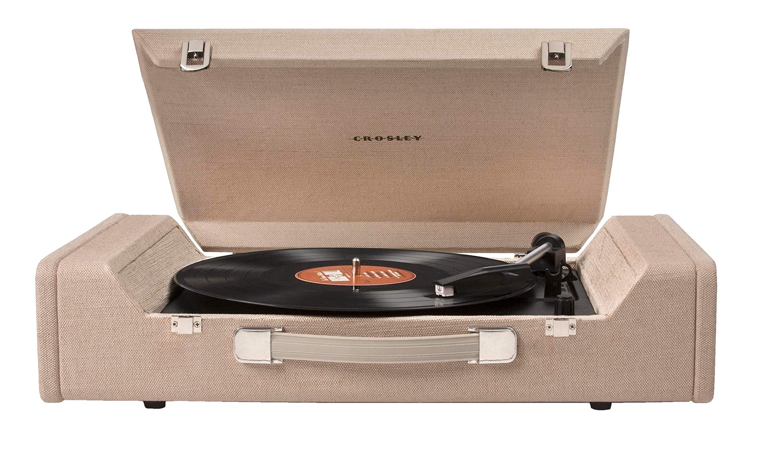Crosley CR6232A-BR Nomad Portable USB Turntable with Software for Ripping & Editing Audio