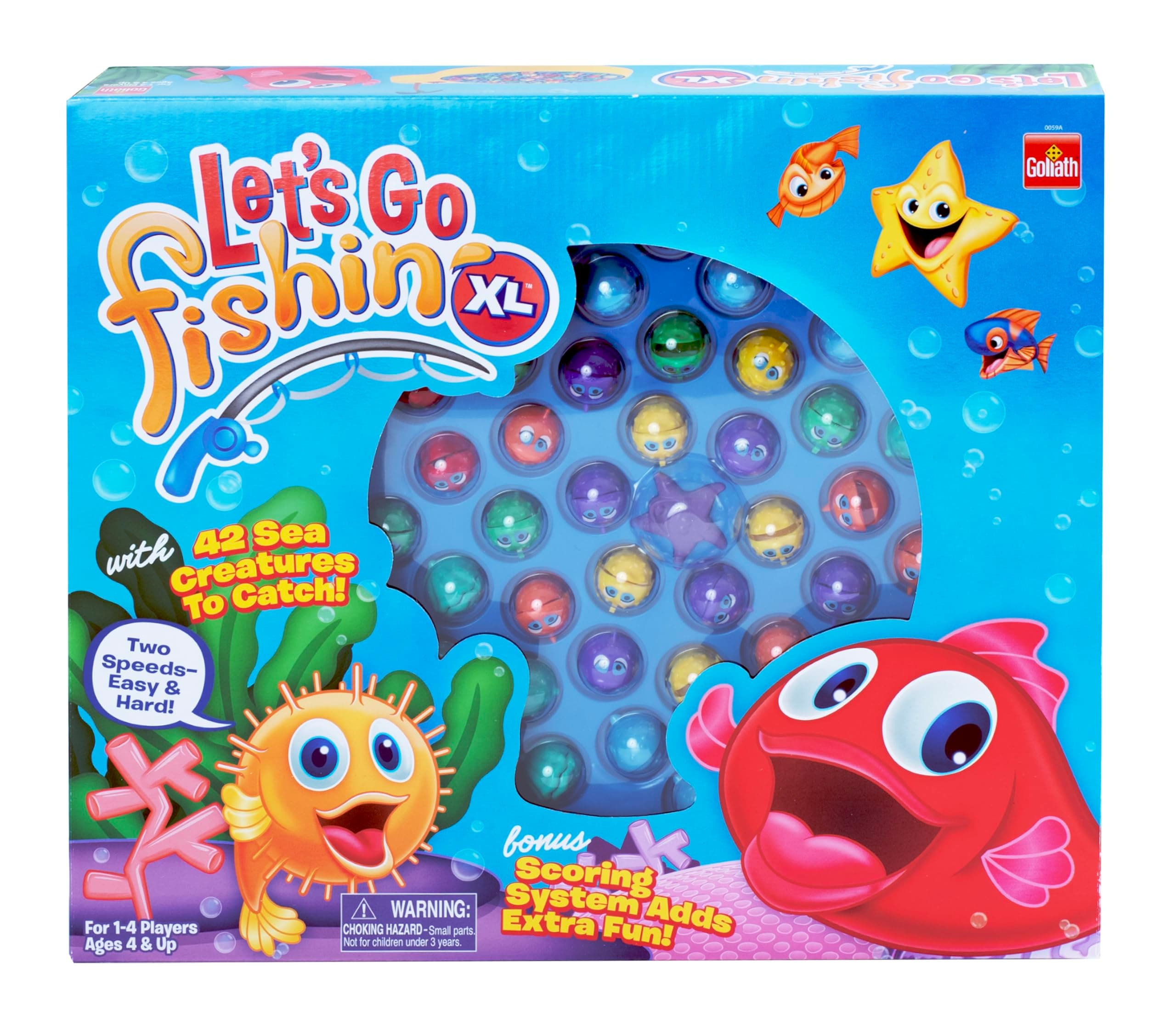 Let's Go Fishin' XL: Deep Sea Edition, Multicolor, 5"