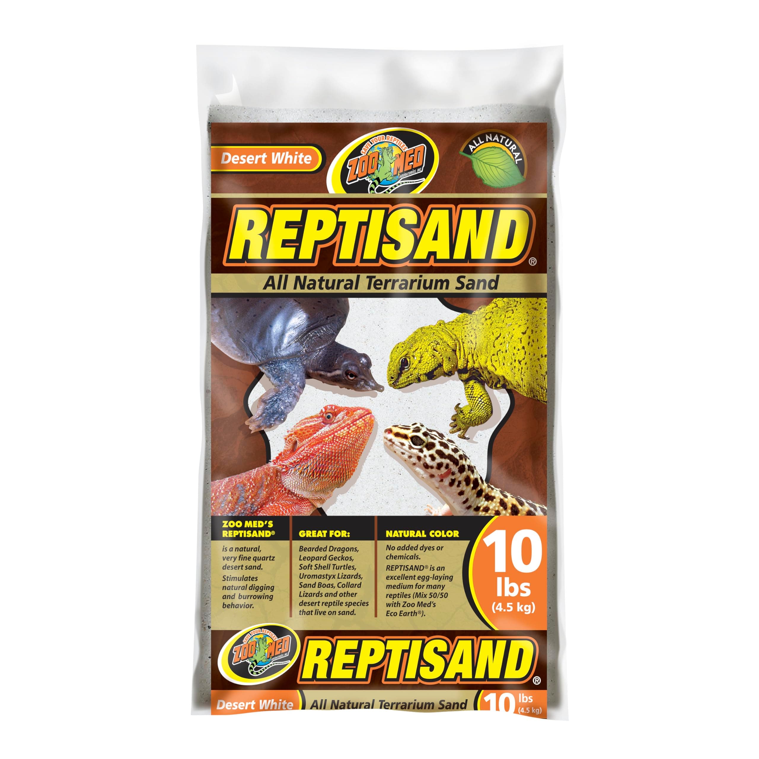 Zoo Med WC-2 Repti-Sand, 4.5 Kg, Desert White