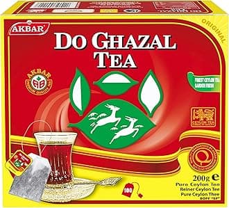 Super Ceylon Black Tea Bags - 100 x 2g Teabags - Kosher