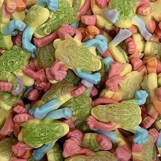 Tropical Frogs 700g Share Bag by The Gourmet Sweet Company