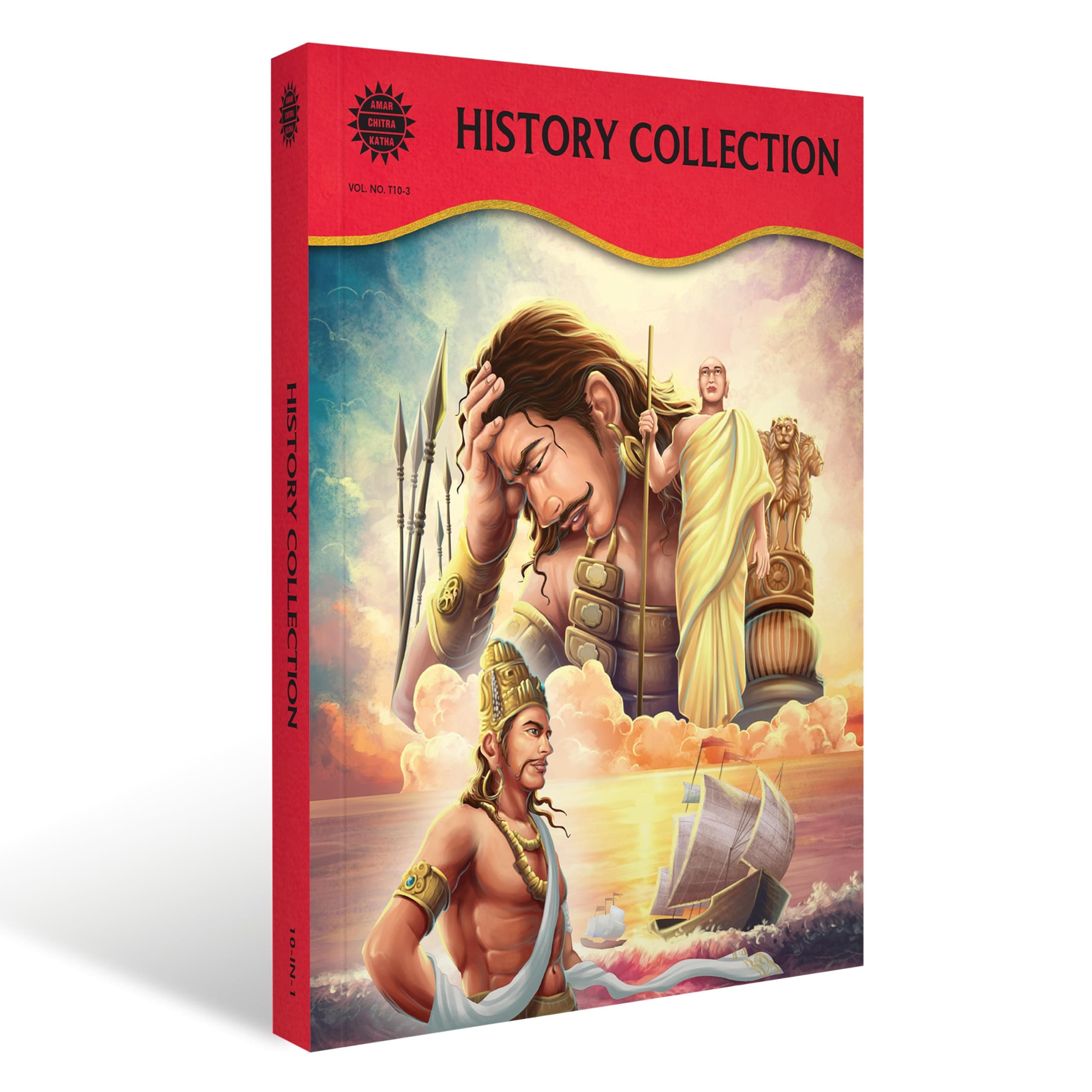 Amar Chitra Katha History Collection: 10 Titles