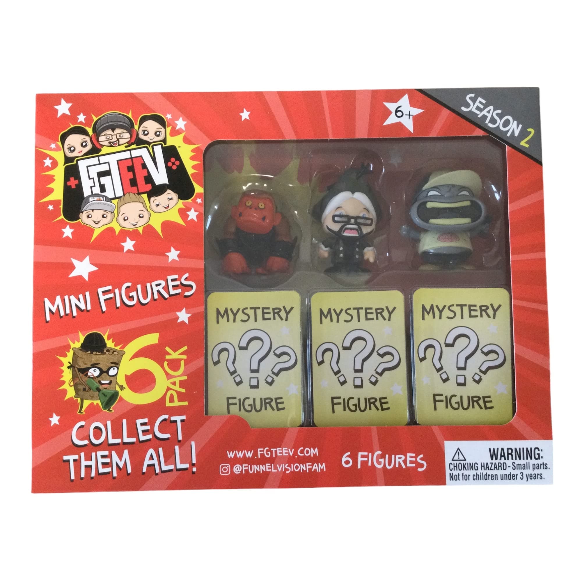FGTeeV2.5" Figure 6 Pack (Season 2)