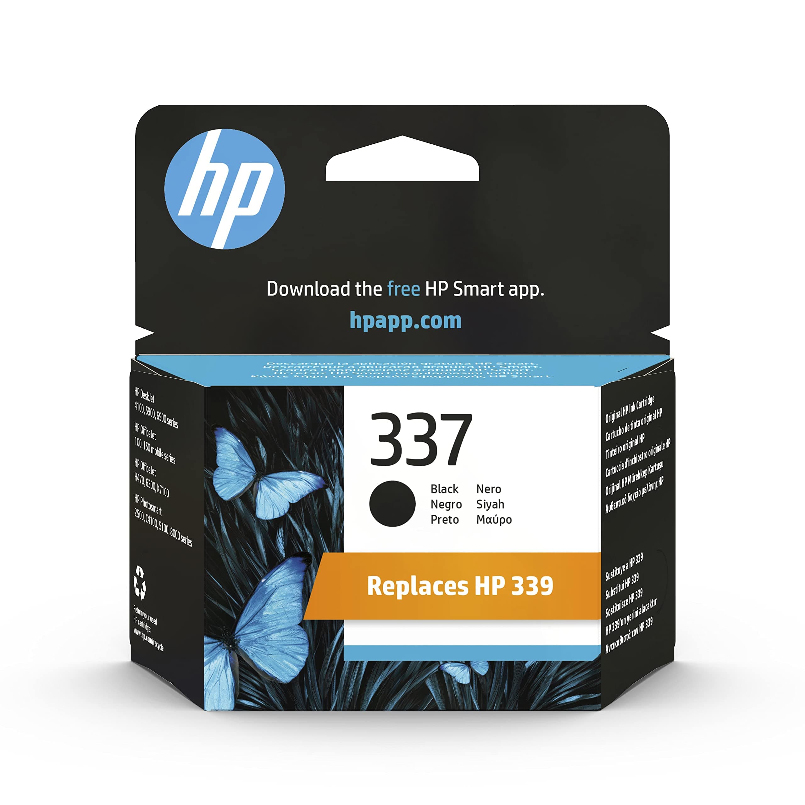 HP C9364EE 337 Black Original Ink Cartridge, Single Pack