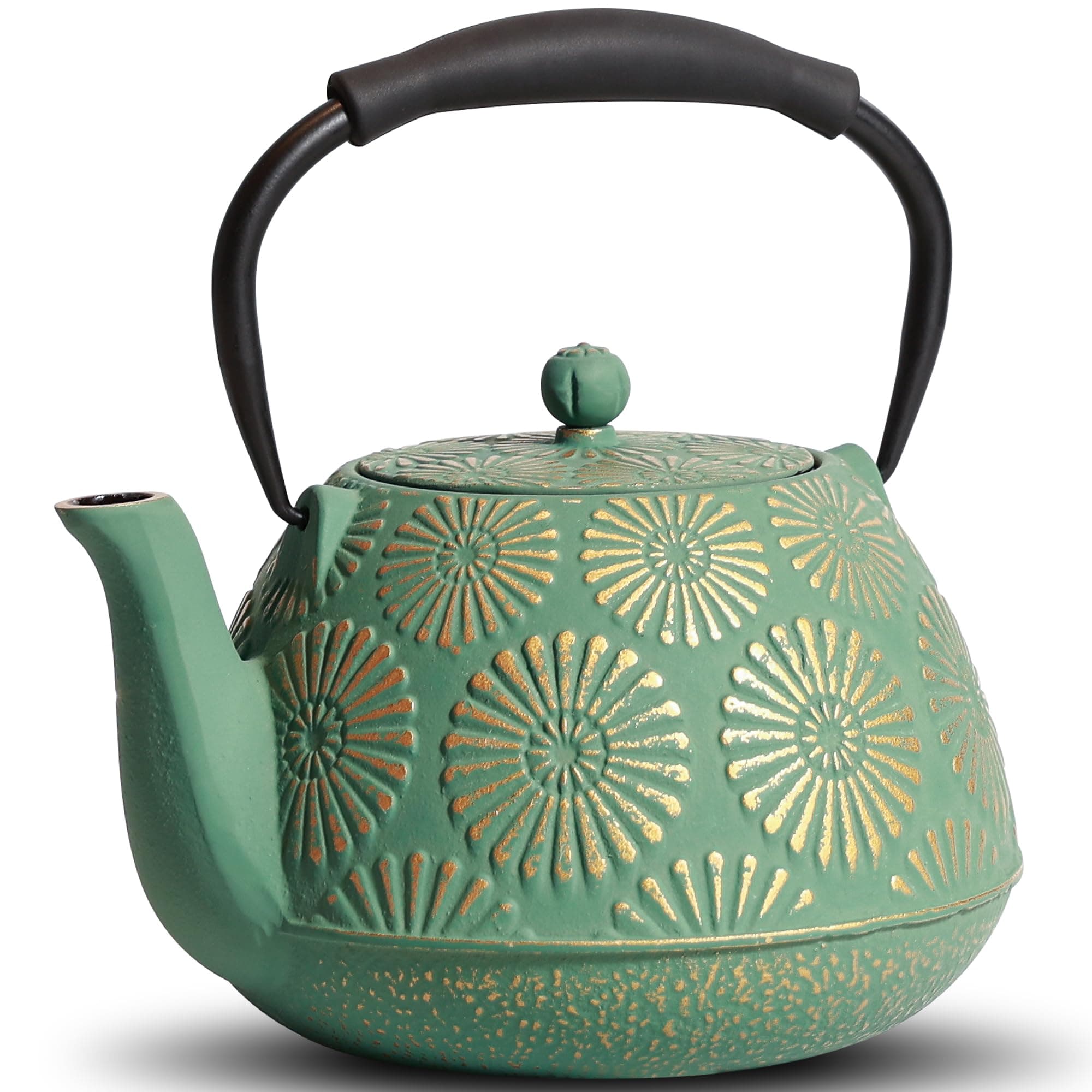 MILVBUSISS Sakura Cast Iron Teapot