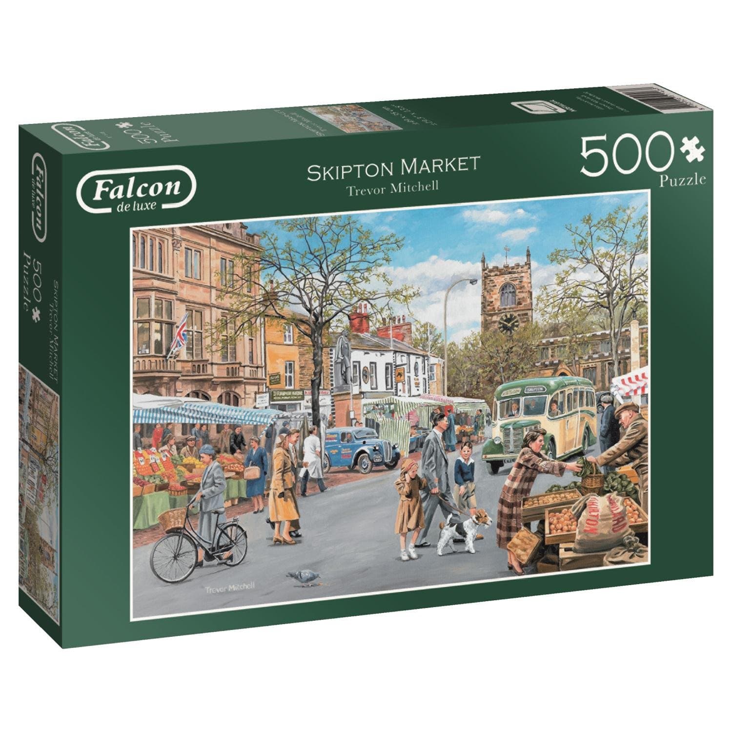 Falcon de luxe Skipton Market Jigsaw Puzzle (500-Piece)