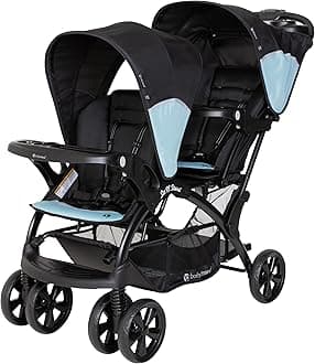 Sit N’ Stand® Double Stroller, Desert Blue