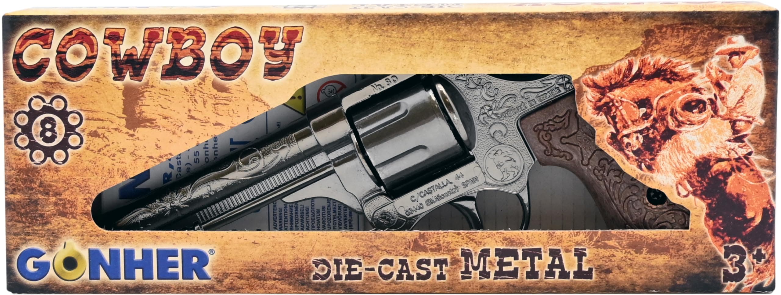 Peterkin UK Ltd 8 Shot Cowboy Gun