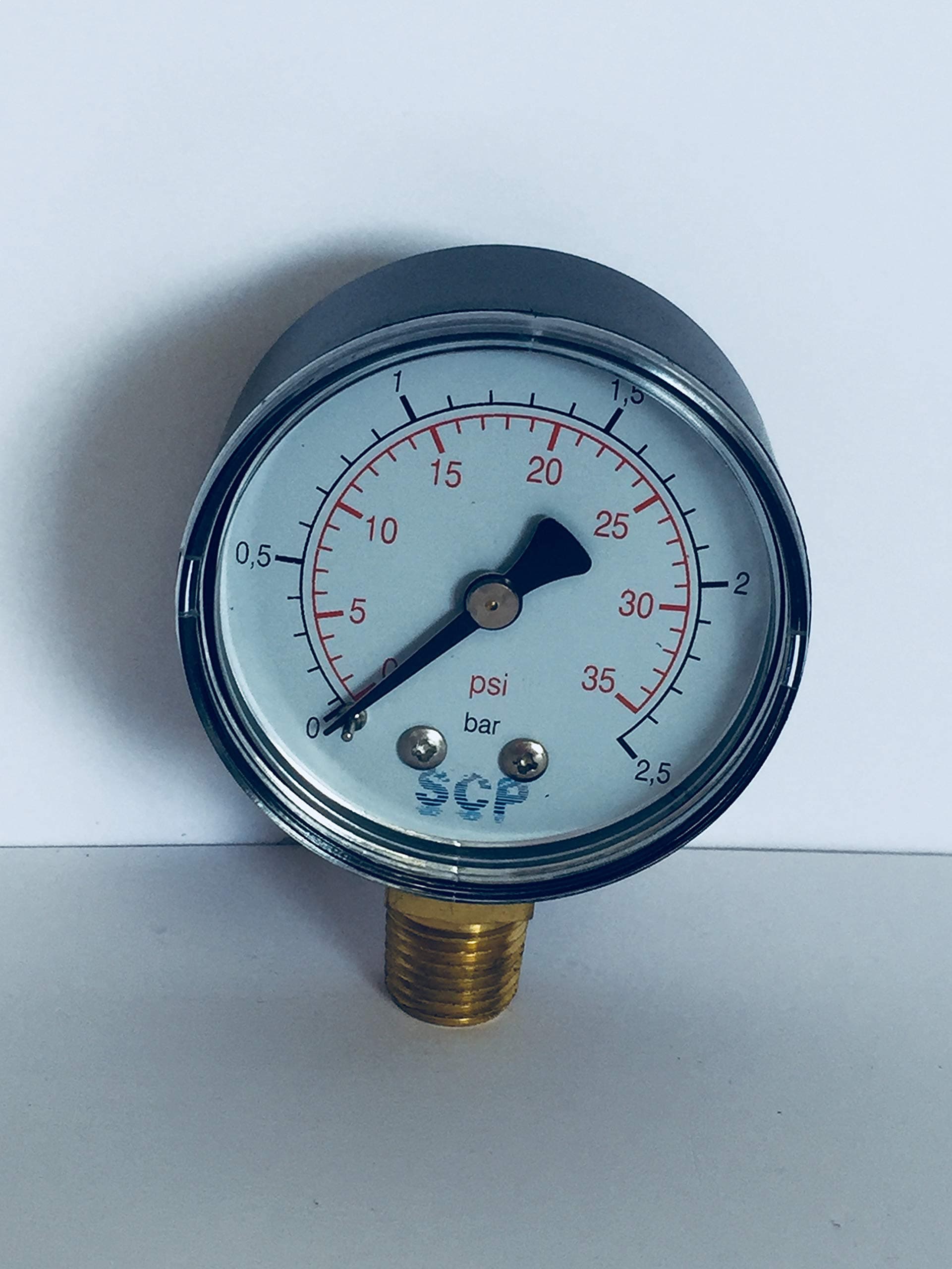 PRESSURE GAUGE FOR SAND FILTERS – BASE ENTRY