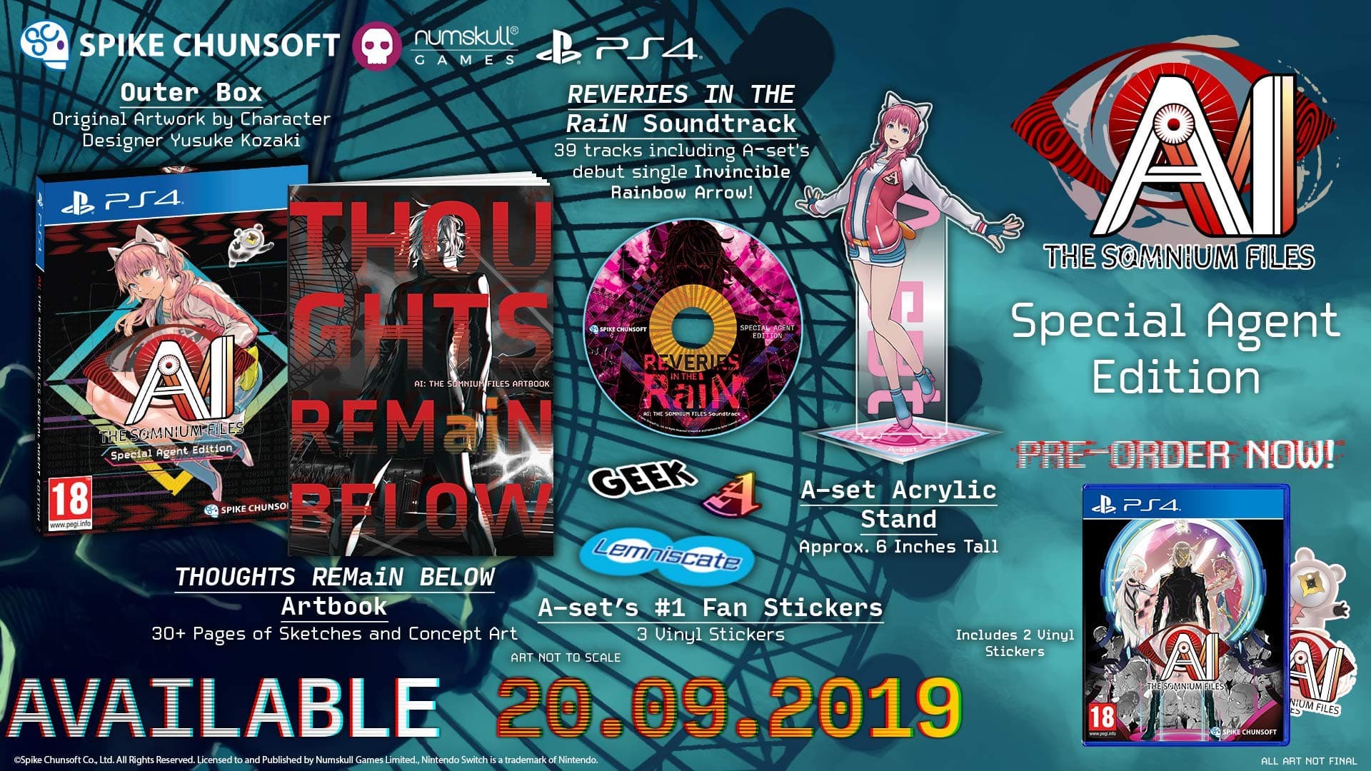 Ai: The Somnium Files Special Agent Edition (PS4)
